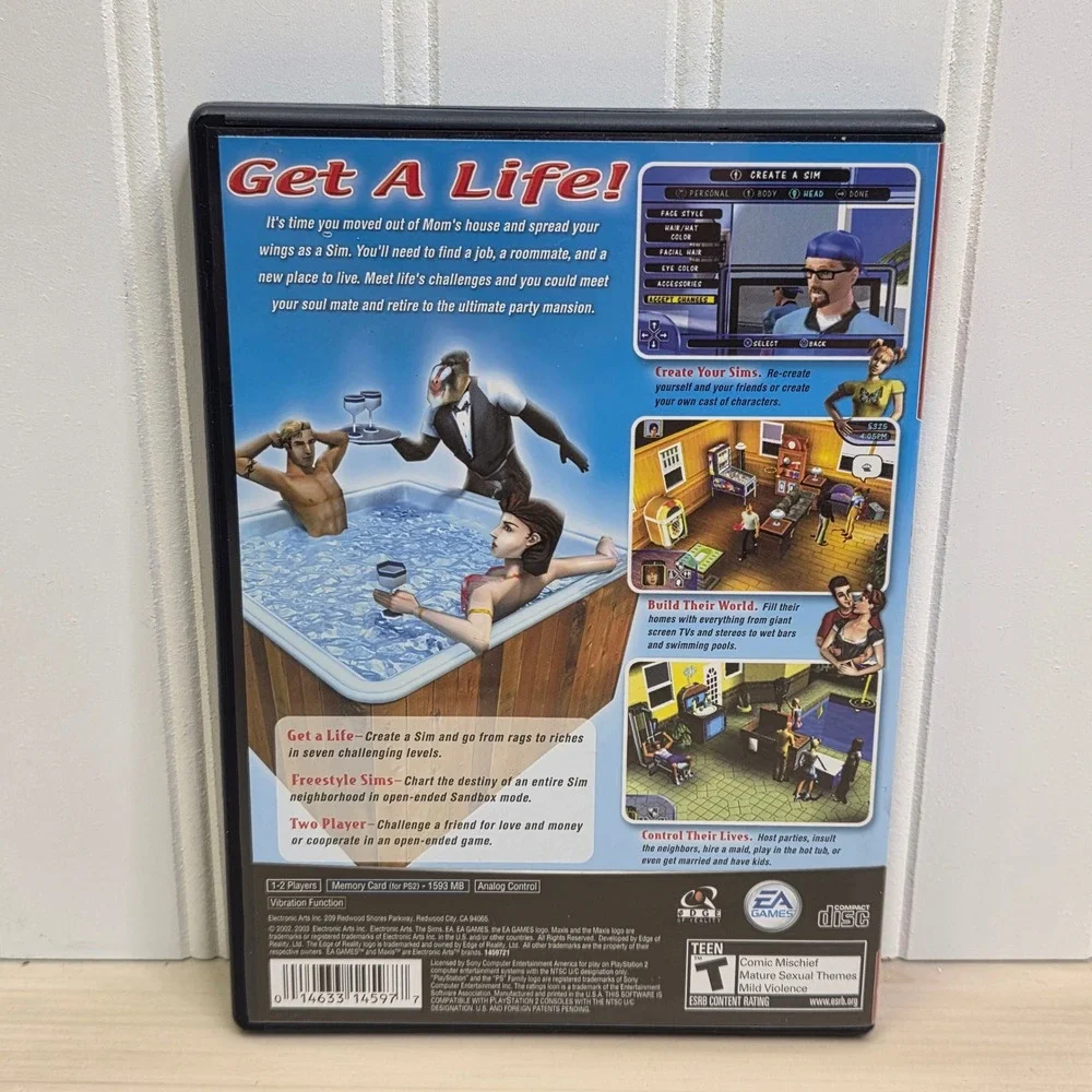 Ea Games sims playstation